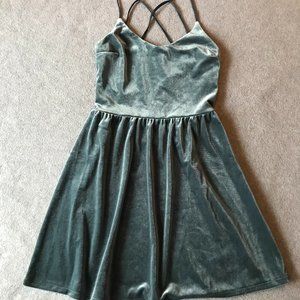 velour dress